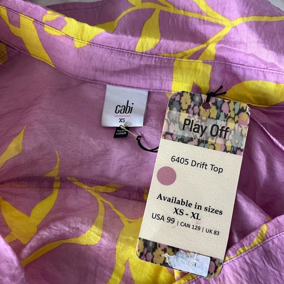 NEW Cabi Drift Top #6405 Size XS - Picture 6 of 15